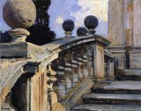 Sargent, John Singer - The Steps of the Church of S. S. Domenico e Siste in Rome